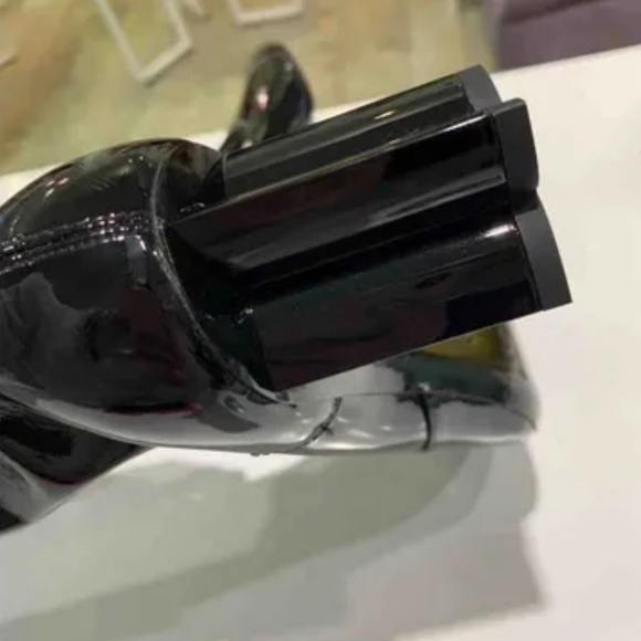 Louis Vuitton patent leather boots-Black 39 - Picture 5 of 7